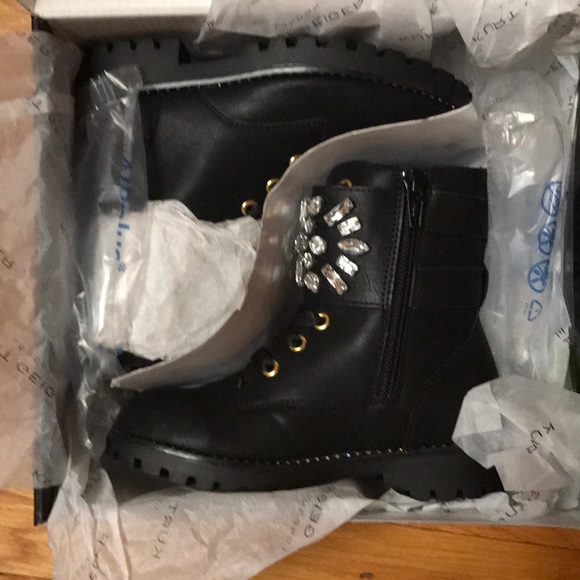 Kurt Geiger Shoes Kurt Geiger London Little Girl Combat Boot Poshmark